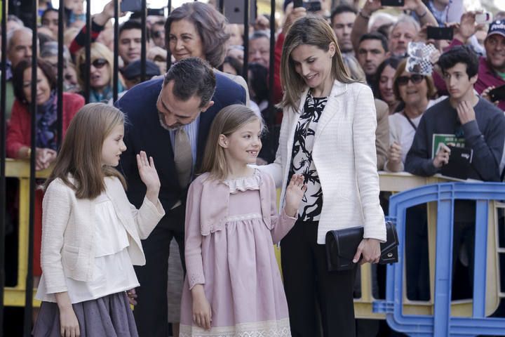 Royals bei der Ostermesse