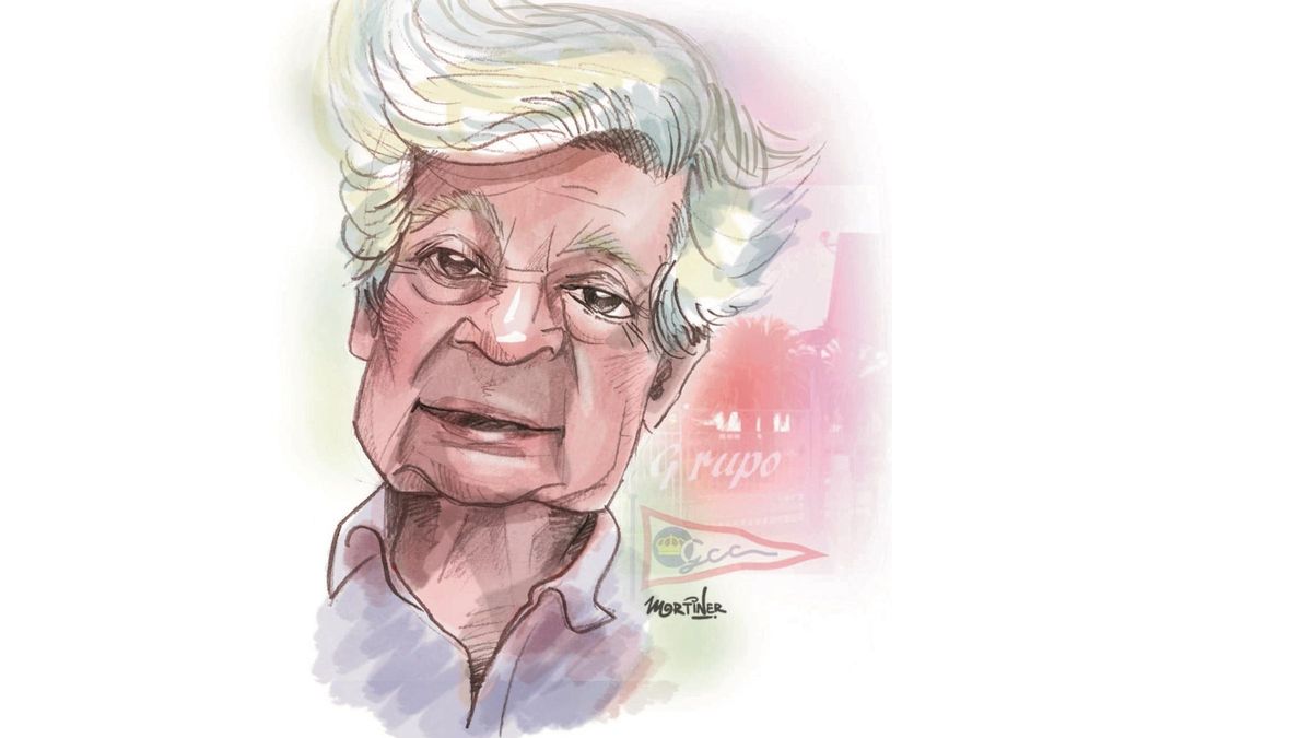 Lisardo Argüelles, leyenda grupista de vitalidad envidiable.