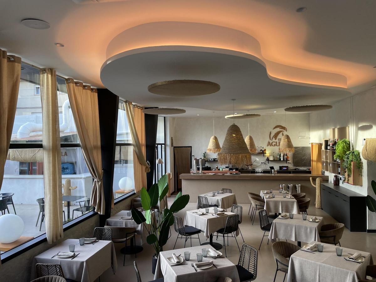 Interior del restaurante Bendita Calima, en Ibi, cuya jornada se celebrará el miércoles 21 de mayo.