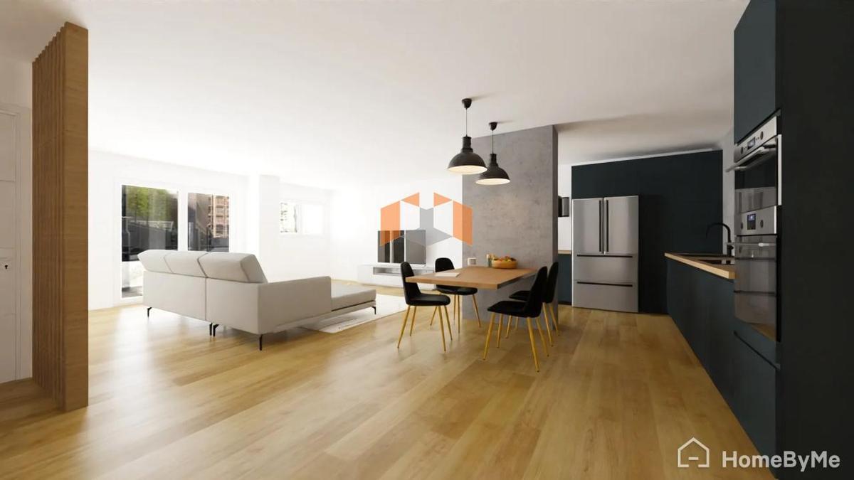 Salón con cocina piso en venta en Vigo