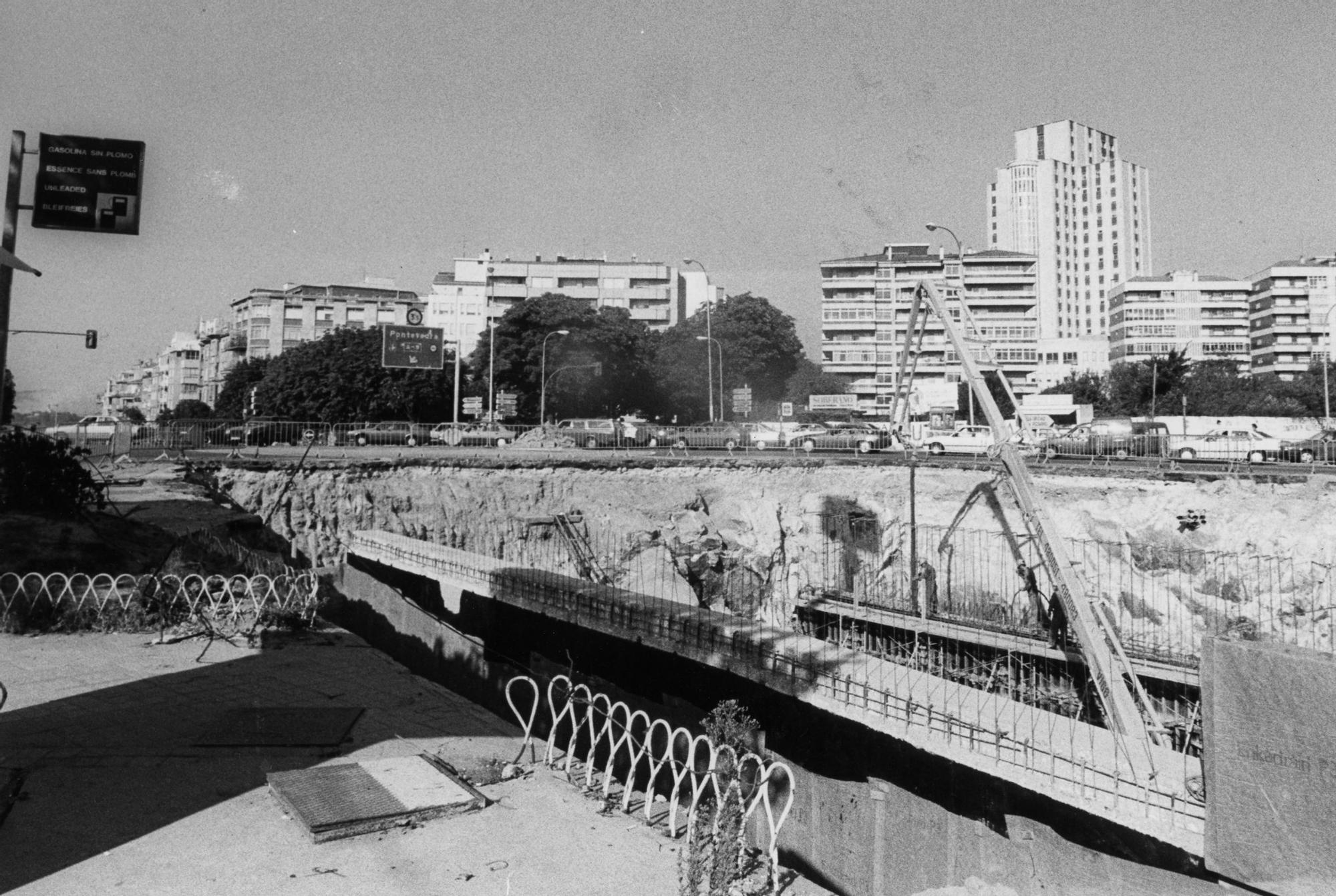 El túnel de Plaza de España