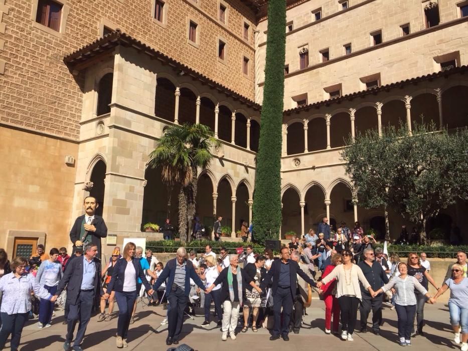 Visita figuerenca al Monestir de Montserrat