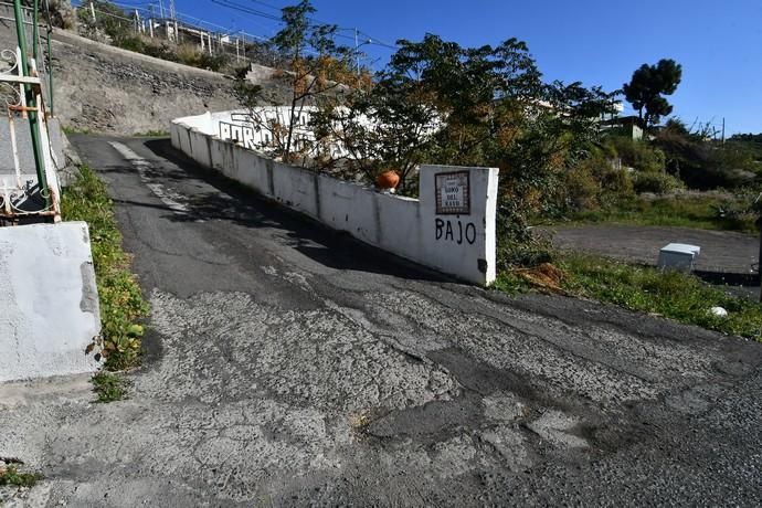 Caminos rurales a asfaltar en Telde