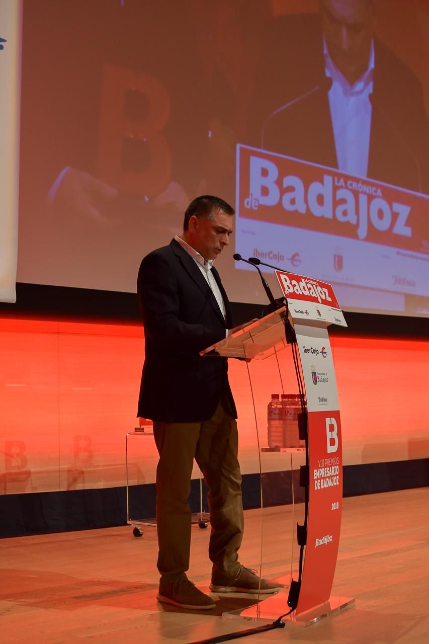 La gala de los premios Empresario de Badajoz 2018 en imágenes