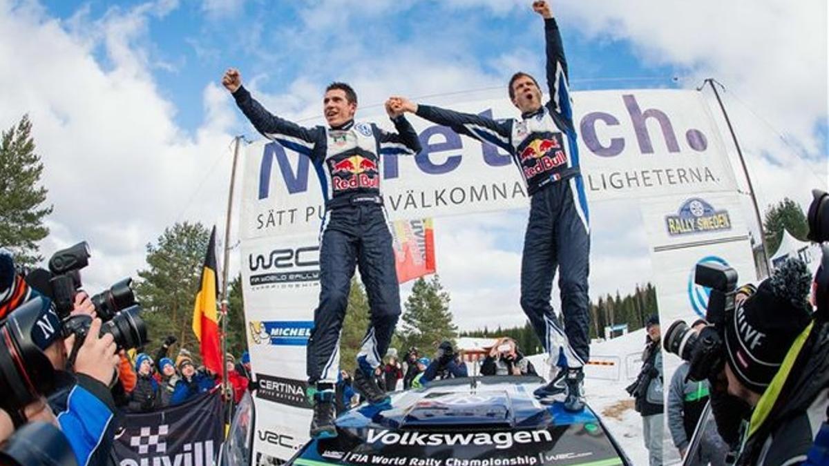 Sébastien Ogier y Julien Ingrassia, vigentes campeones WRC con Volkswagen