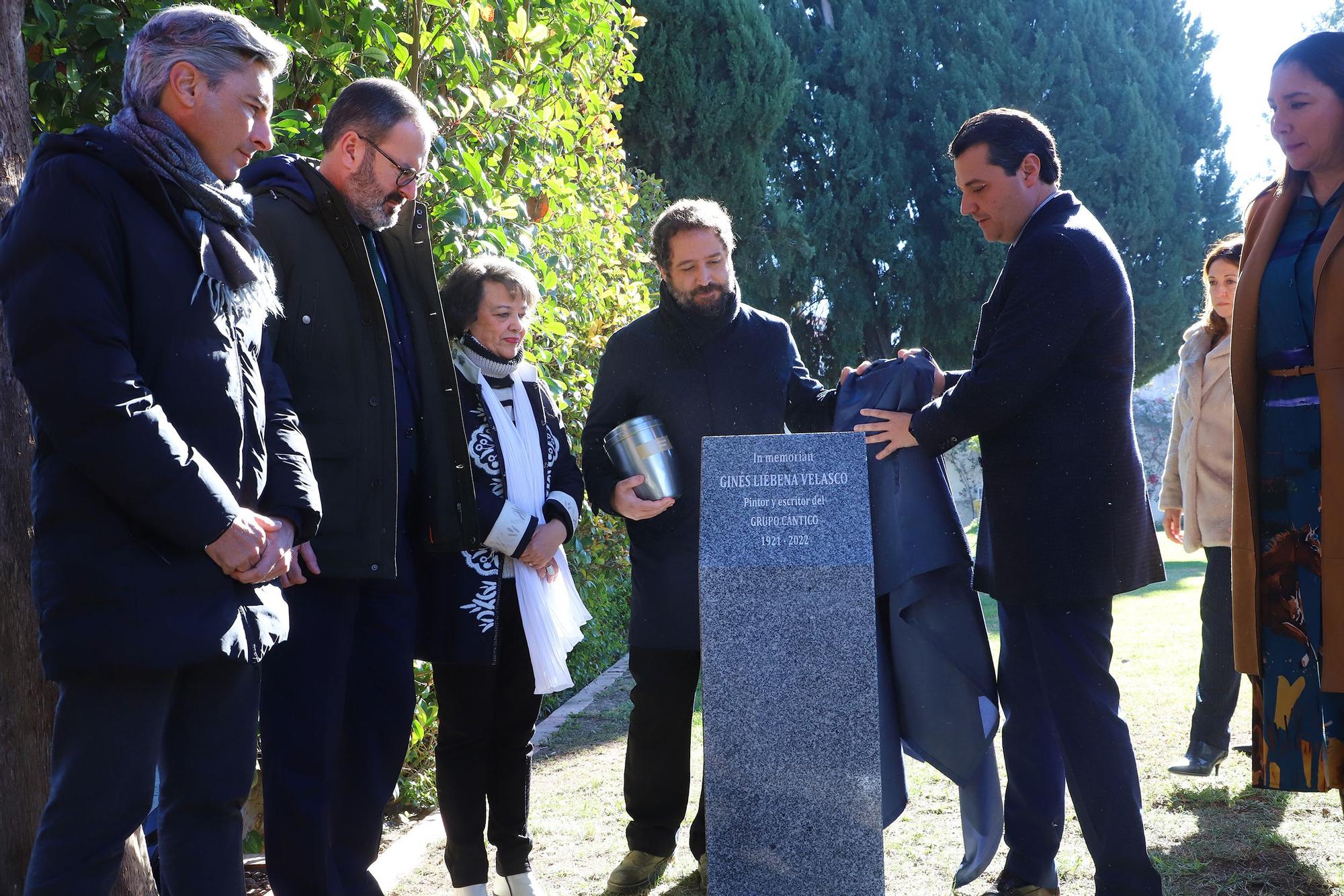 Ginés Liebana reposa ya en el cementerio de San Rafael