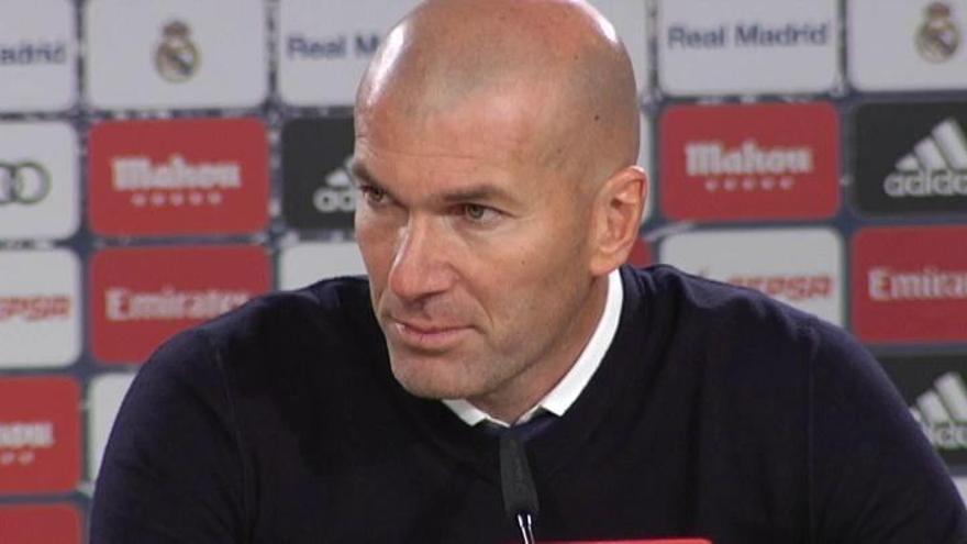 Zidane: "Yo soy el responsable y tengo que buscar la solución"