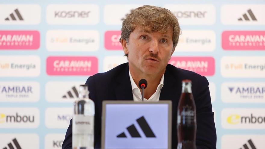 Lalo Arantegui, sin pelos en la lengua sobre la salida de Francho: "Su voluntad era salir del Real Zaragoza, el club iba a cubrir su salario"
