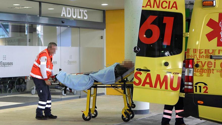Un motorista de 51 años, herido grave tras un accidente en Palma