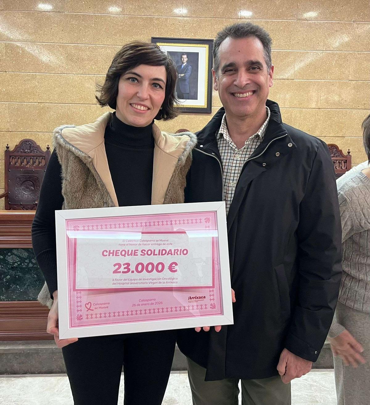 Entrega de la donación