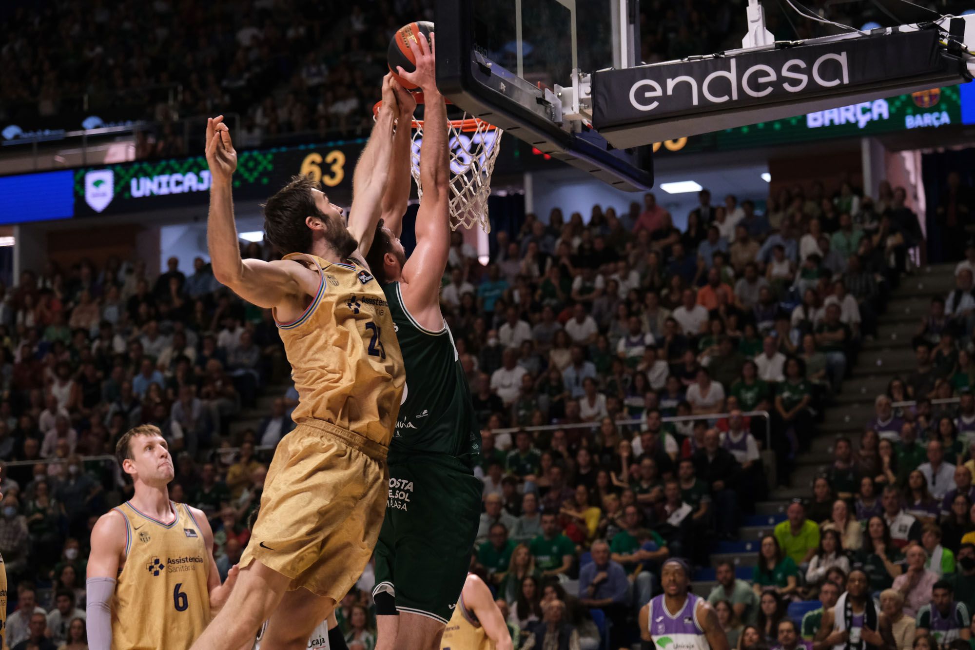 Liga Endesa | Unicaja - Barcelona, en imágenes