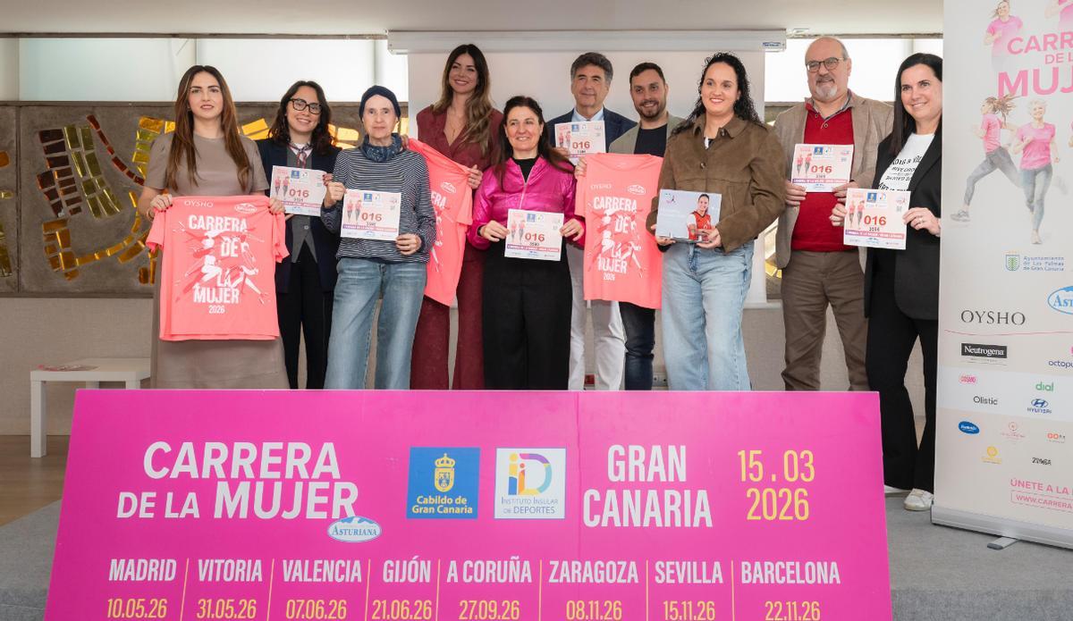 El circuito Carrera de la Mujer 2026 arranca este domingo en Gran Canaria