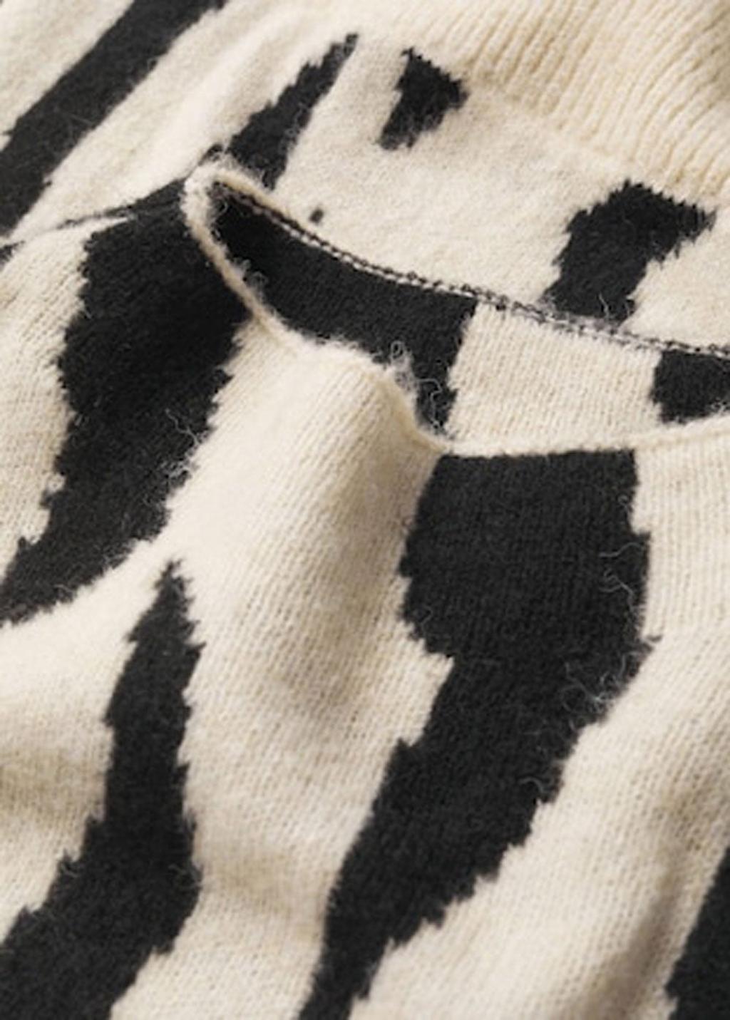 Jersey de cebra de Mango