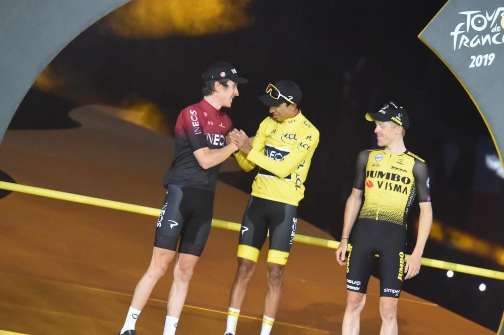 Egan Bernal, campeón del Tour de Francia