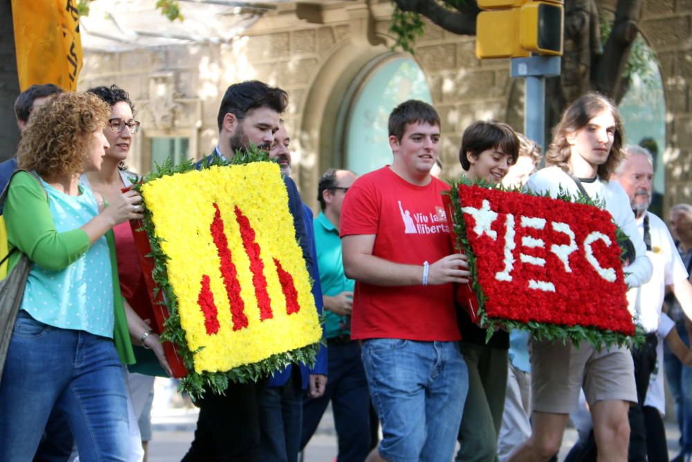 La Diada de l'11 de setembre a Catalunya