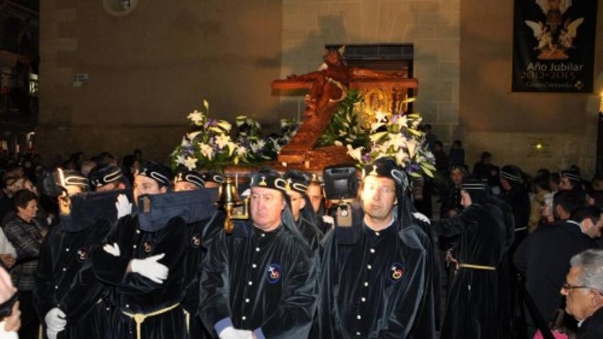 Traslado del Santísimo Cristo del Perdón en Cieza