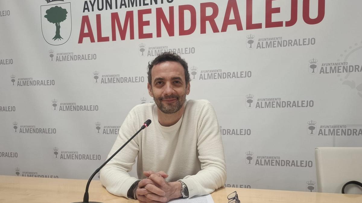 Domingo Cruz, concejal de Cultura del ayuntamiento de Almendralejo.