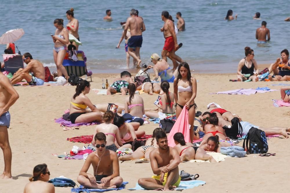 Ola de calor en Asturias