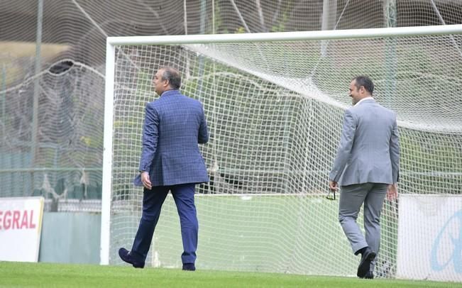 Entrenamiento UD LAS PALMAS en Barranco Seco ...