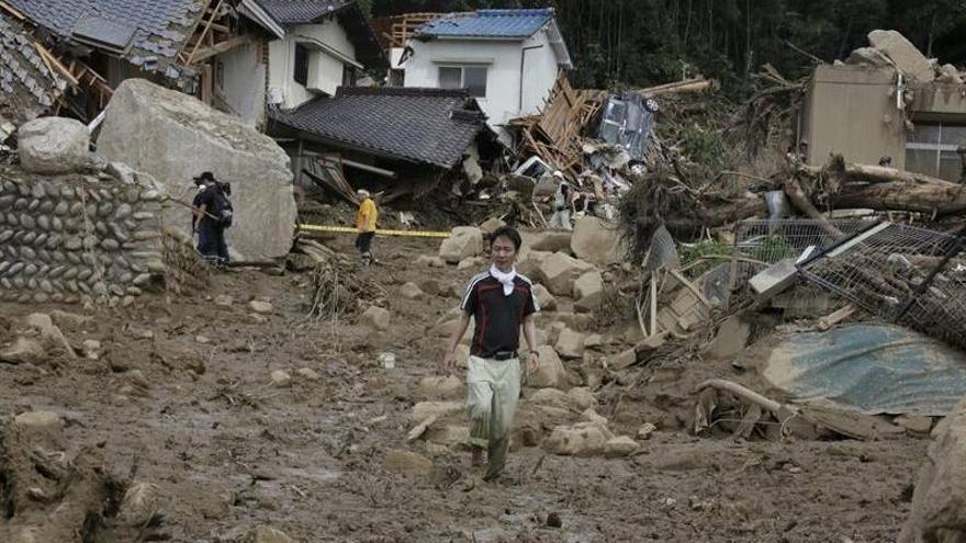 Se elevan a 39 los fallecidos en Japón por las lluvias torrenciales