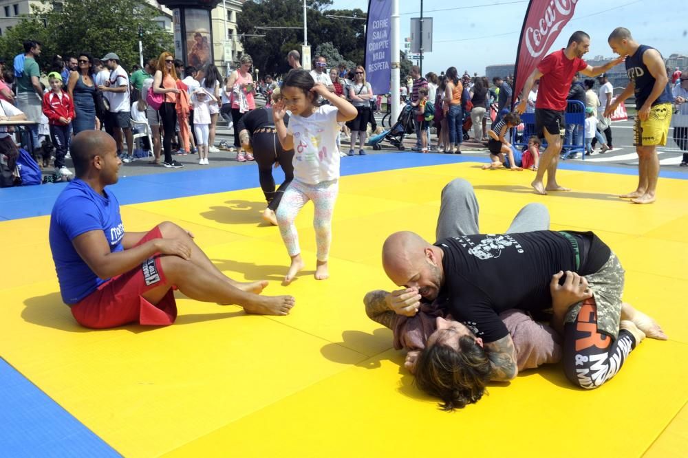 Las imágenes del ''Día del Deporte en la Calle''