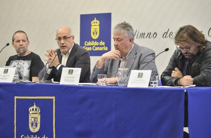 11/01/2018 LAS PALMAS DE GRAN CANARIA. Presentación Carta Arqueológica de Gran Canaria en el Cabildo. FOTO: J. PÉREZ CURBELO