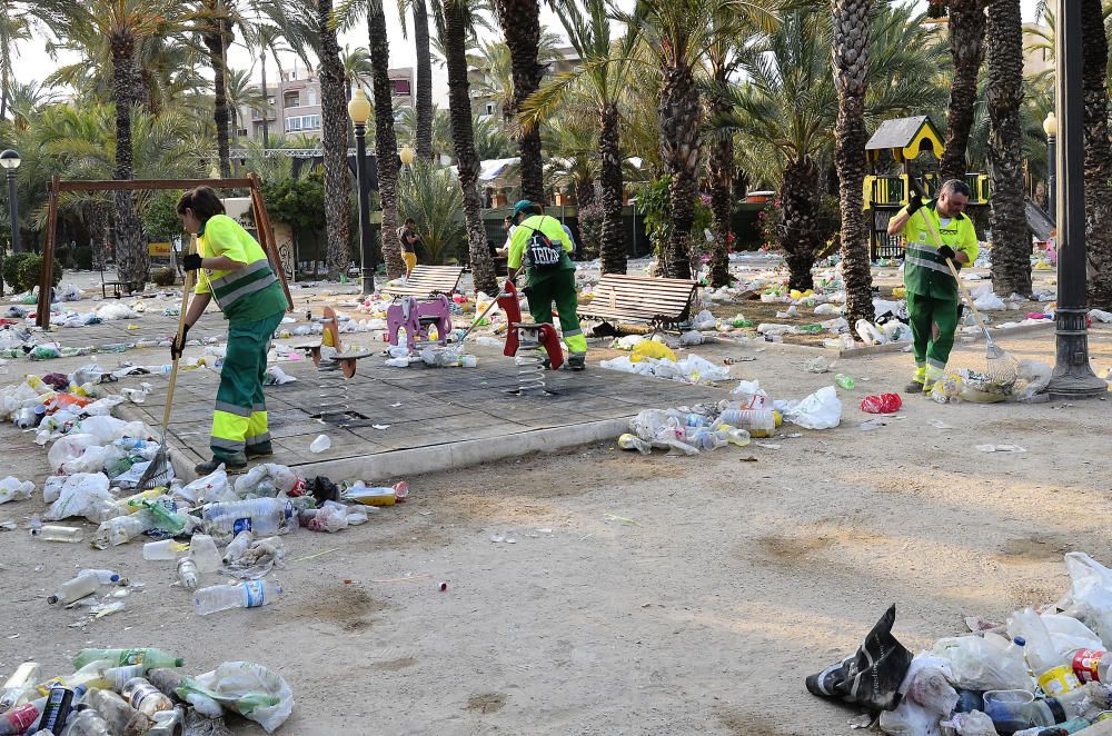 Así ha quedado la ciudad de Elche