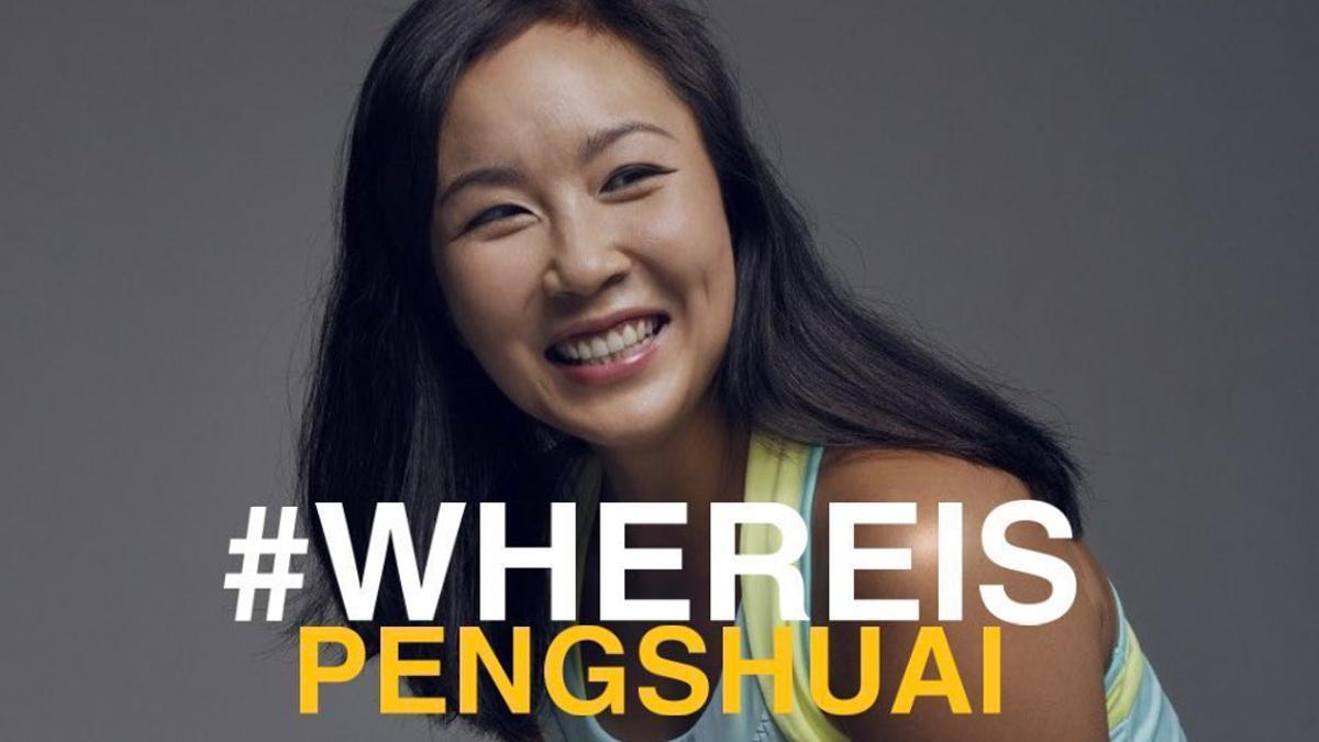 Imagen internacional con el #Whereispengshuai