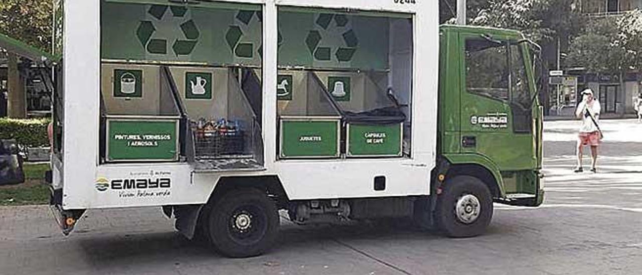 El camión ya estuvo el miércoles en la plaza París.