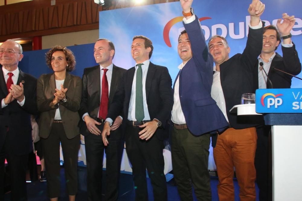 Acto del PP nacional en el Palacio de Ferias de Málaga