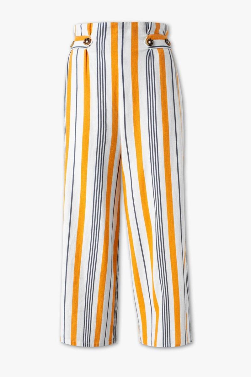 Pantalón de rayas (Precio: 17,90 euros)