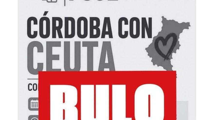 El PSOE de Córdoba niega apoyar las protestas por Ceuta y denuncia un "bulo" en redes