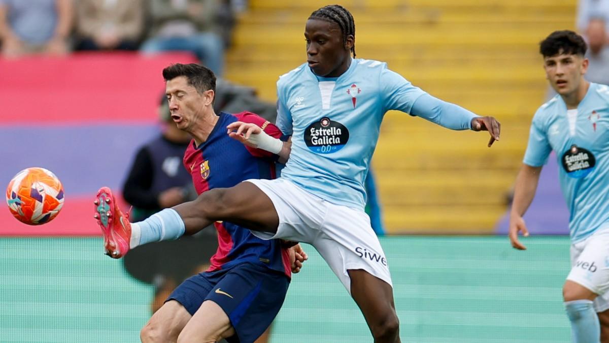 Ilaix Moriba está cuajando una excelente temporada en el Celta
