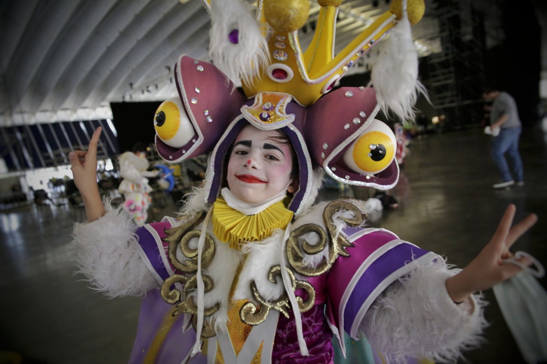 Grabación de las murgas infantiles para el Carnaval Virtual