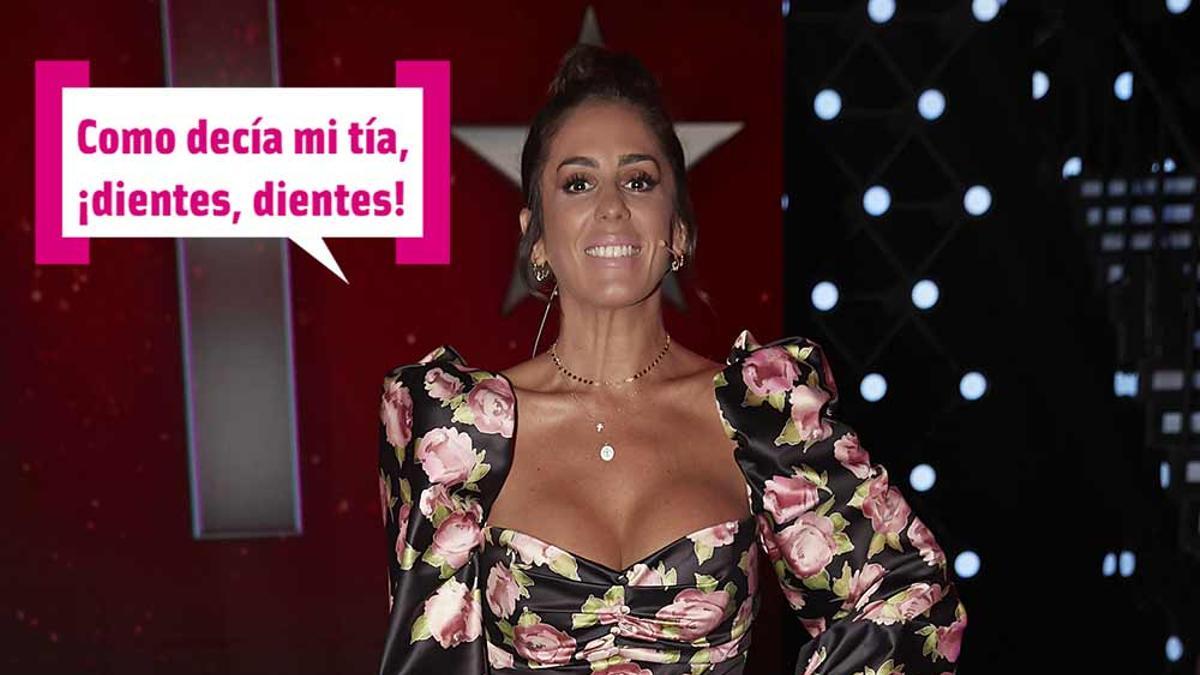 Anabel Pantoja en el plató de Gran Hermano VIP 7