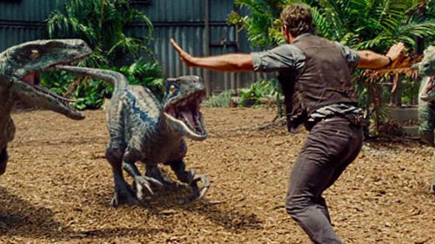 Chris Pratt a &#039;Jurassic World&#039;, pel·lícula dirigida per Colin Trevorrow.