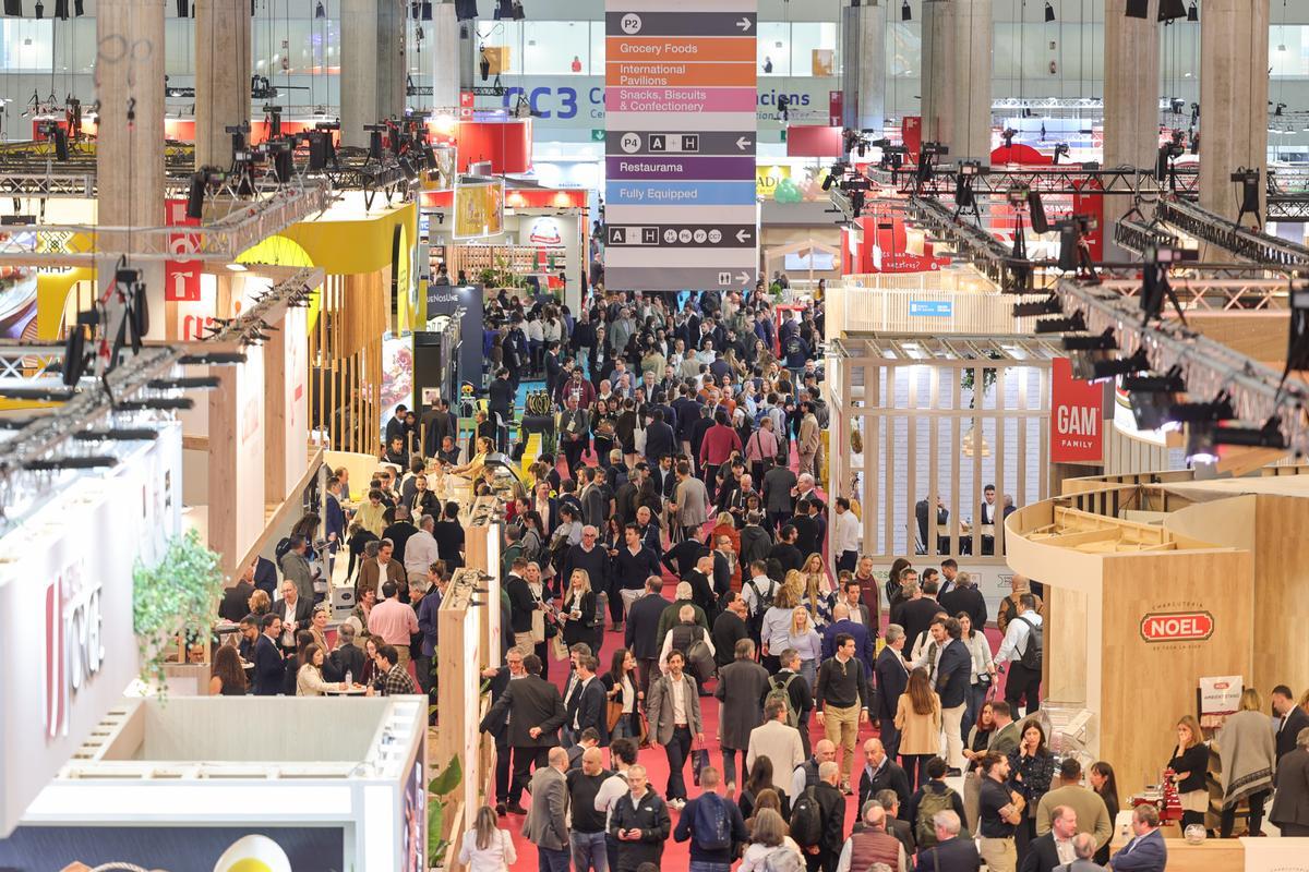 Pla general de la fira Alimentaria en el seu 50 aniversari