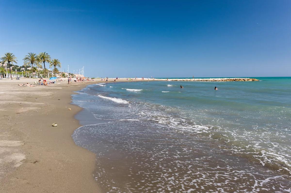 Playa de El Palo, en Málaga.