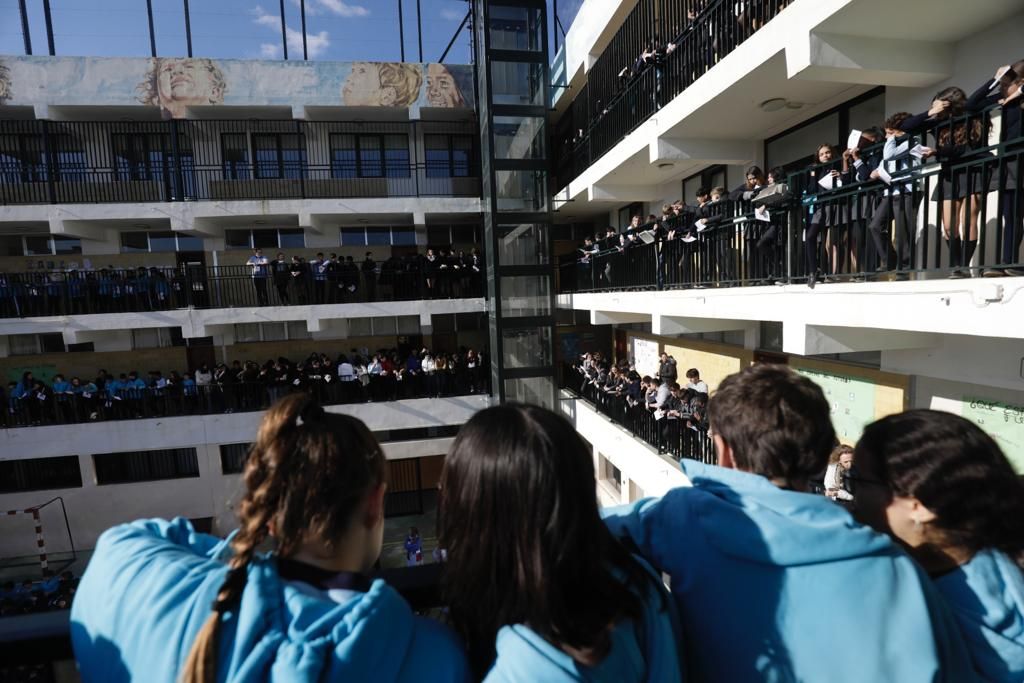 Escolares de Mallorca celebran el día de la Paz