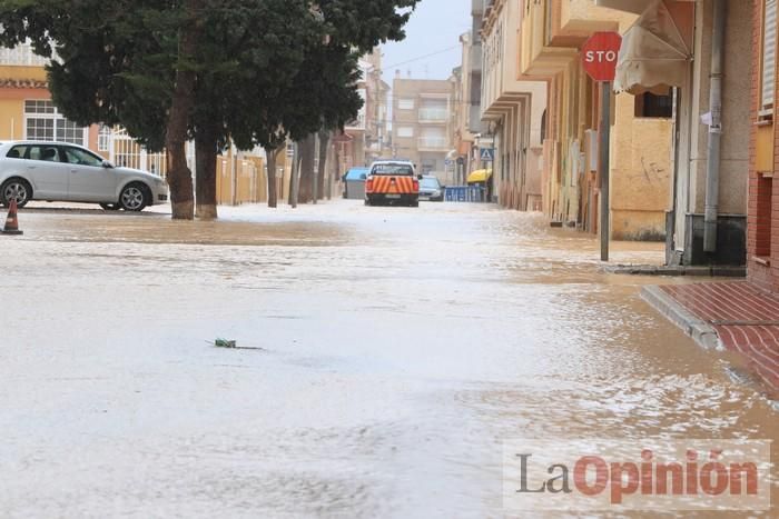 Temporal en Murcia: Los efectos de las lluvias en Los Alcázares y Cartagena