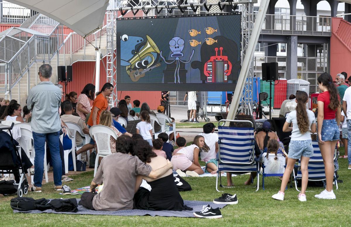'Vamos de cine' en el Estadio Insular