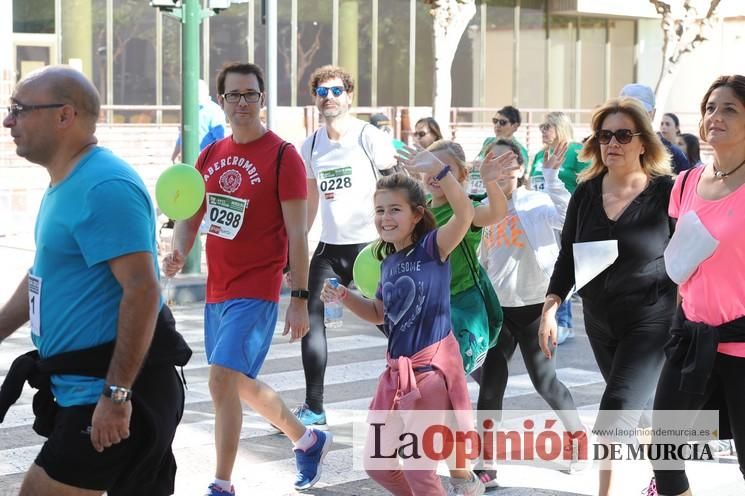 2.000 personas marchan contra el cáncer en Murcia