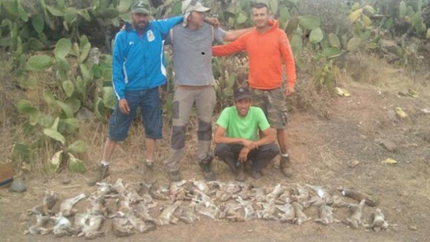 Los cazadores piden más vigilancia para evitar las matanzas  de conejos