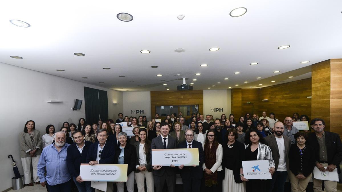 Imagen durante el acto de las Convocatorias de Proyectos Sociales 2026