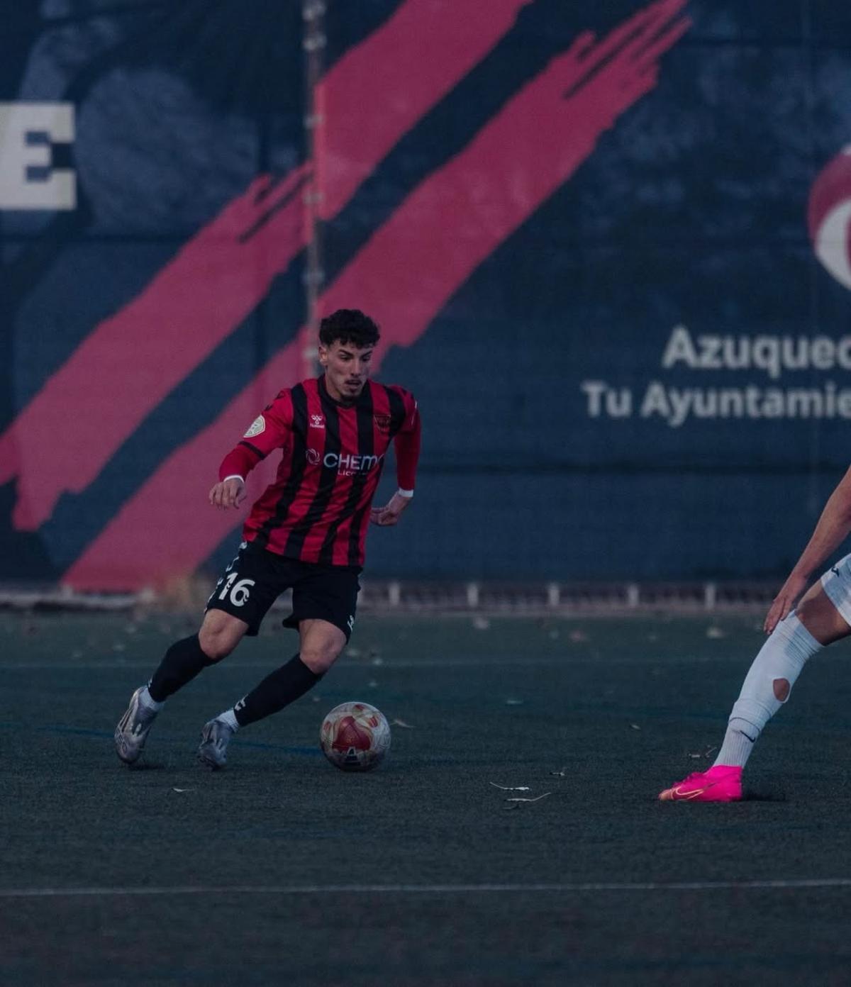Ángel Vera, durant la seva etapa amb l'Azuqueca