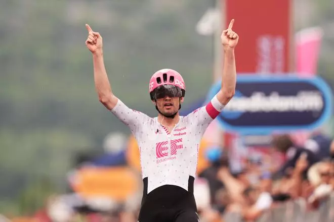 La etapa 14 del Giro de Italia, en imágenes
