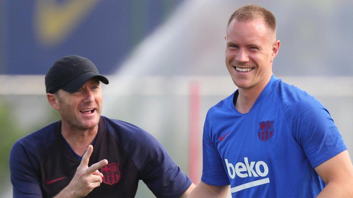 Ter Stegen y Valverde analizan el Borussia Dortmund-Barça