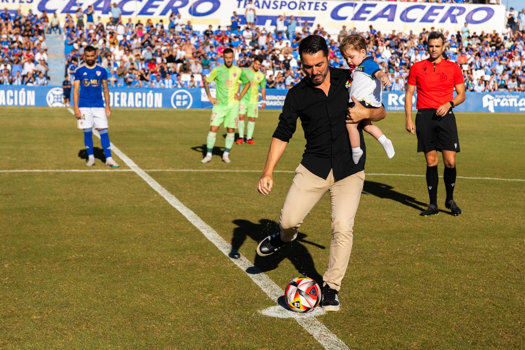 El Deportivo Linares - Málaga CF, en imágenes