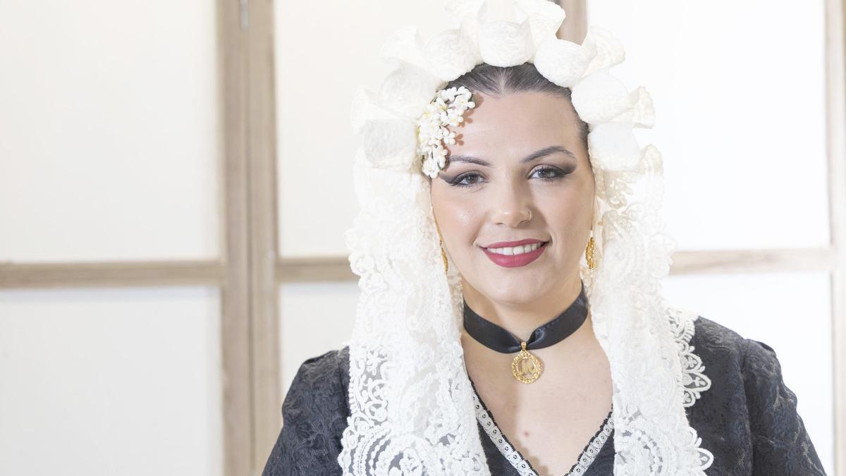 María García Pamies, candidata de la Hoguera Polígono de Babel-Bernardo Pérez Sales
