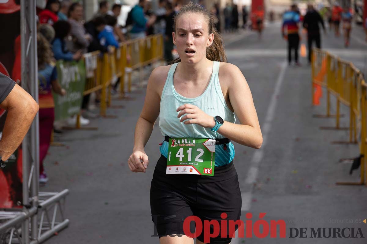 Carrera Popular Urbana y de la Mujer de Moratalla ‘La Villa, premio Marín Giménez (línea de meta)